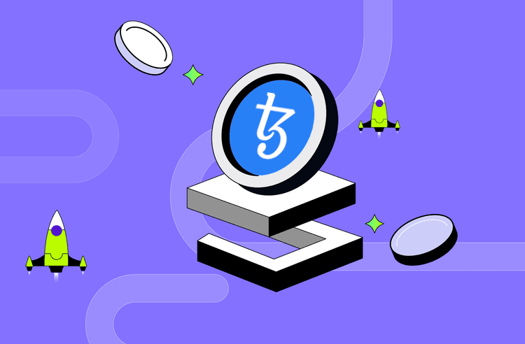 신용카드 또는 체크카드로 Tezos (XTZ) 즉시 구매